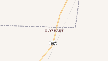 Olyphant, Arkansas map