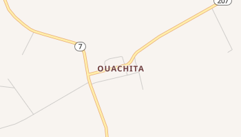 Ouachita, Arkansas map