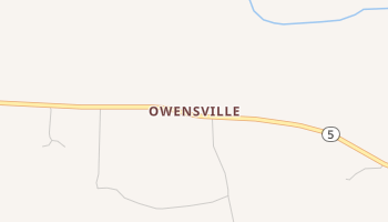 Owensville, Arkansas map