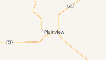 Plainview, Arkansas map