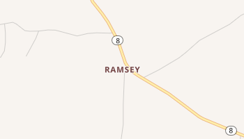 Ramsey, Arkansas map
