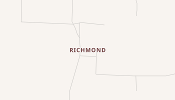 Richmond, Arkansas map