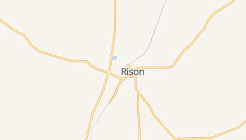Rison, Arkansas map