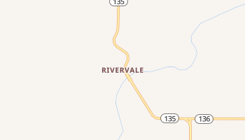 Rivervale, Arkansas map