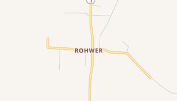 Rohwer, Arkansas map
