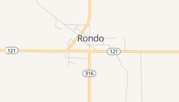 Rondo, Arkansas map