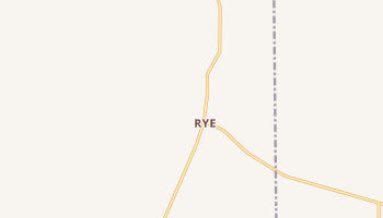 Rye, Arkansas map