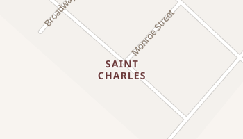 Saint Charles, Arkansas map