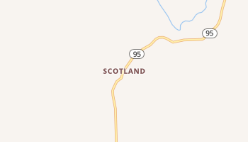 Scotland, Arkansas map