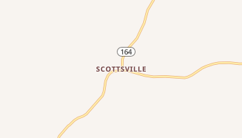 Scottsville, Arkansas map