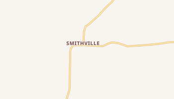 Smithville, Arkansas map