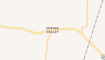 Spring Valley, Arkansas map