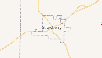 Strawberry, Arkansas map