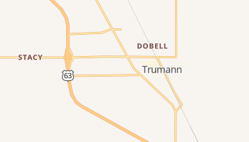 Trumann, Arkansas map