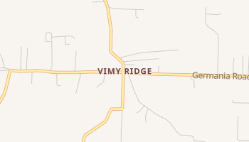 Vimy Ridge, Arkansas map