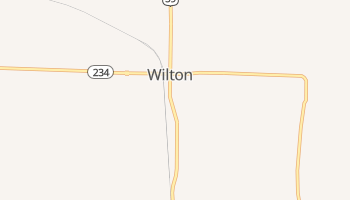 Wilton, Arkansas map