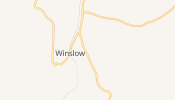 Winslow, Arkansas map