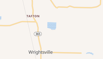 Wrightsville, Arkansas map