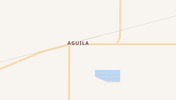 Aguila, Arizona map