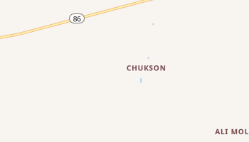 Ali Chukson, Arizona map