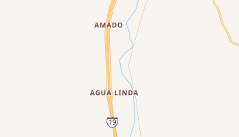 Amado, Arizona map