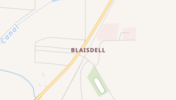 Blaisdell, Arizona map