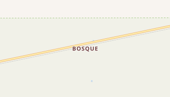 Bosque, Arizona map