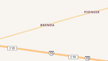 Brenda, Arizona map