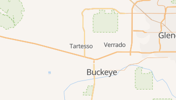 Buckeye, Arizona map