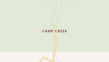 Camp Creek, Arizona map
