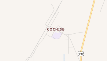 Cochise, Arizona map