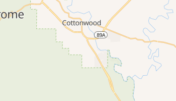 Cottonwood, Arizona map