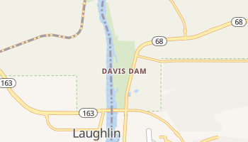 Davis Dam, Arizona map