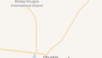 Douglas, Arizona map