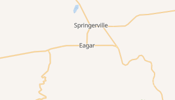 Eagar, Arizona map