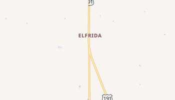 Elfrida, Arizona map