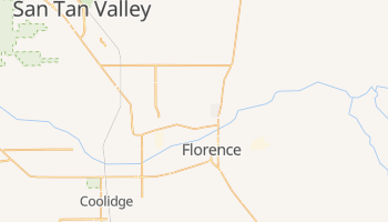Florence, Arizona map