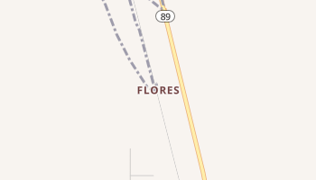 Flores, Arizona map