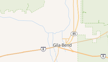 Gila Bend, Arizona map