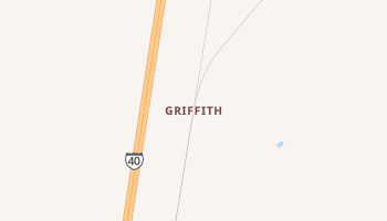 Griffith, Arizona map