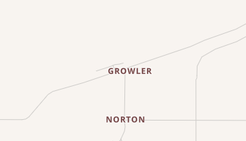 Growler, Arizona map