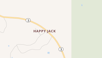 Happy Jack, Arizona map