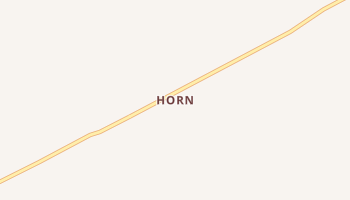 Horn, Arizona map