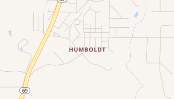 Humboldt, Arizona map