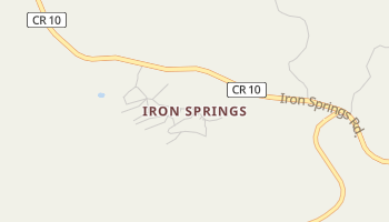 Iron Springs, Arizona map