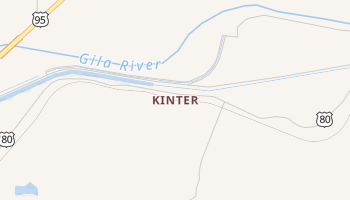 Kinter, Arizona map
