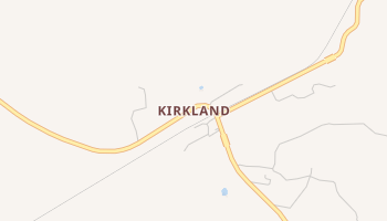 Kirkland, Arizona map