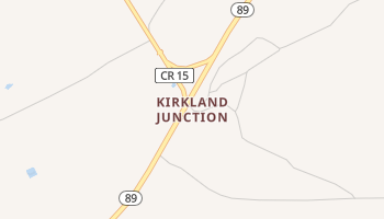 Kirkland Junction, Arizona map