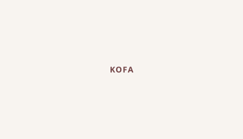 Kofa, Arizona map