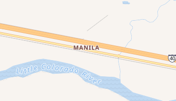 Manila, Arizona map